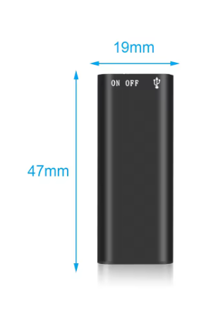 מכשיר הקלטה מיני 32GB עם הפעלה קולית