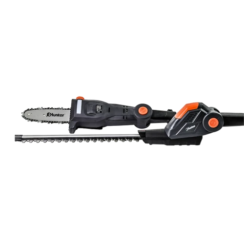 סט גוזם גדר חי ומסור שרשרת ''8 18v + סוללה 2.5Ah | מטען 3A - האנטר HUNTER