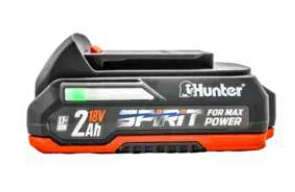 סוללה ספיריט 18V 2Ah - האנטר HUNTER