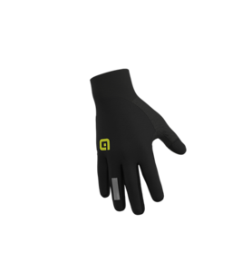 כפפות רכיבה שטח פולסיזן  ALE SPINTA MTB GLOVES שחור מאווררות ומנדפות,אצבעות למסך מגע 
