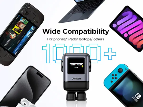 מטען קיר רובוט UGREEN Charger GaN 100W