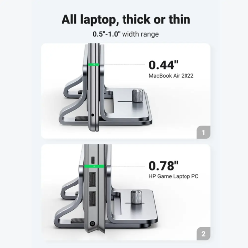 מעמד אנכי מאלומיניום לטאבלט או מחשב נייד UGREEN MacBook Holder