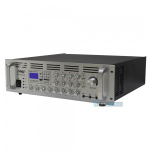 מגבר עוצמתי לכריזה AMP1000W-8Z שמונה איזורים מבית BTS 