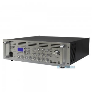 מגבר עוצמתי לכריזה AMP1500W-8Z לשמונה איזורים מבית BTS 