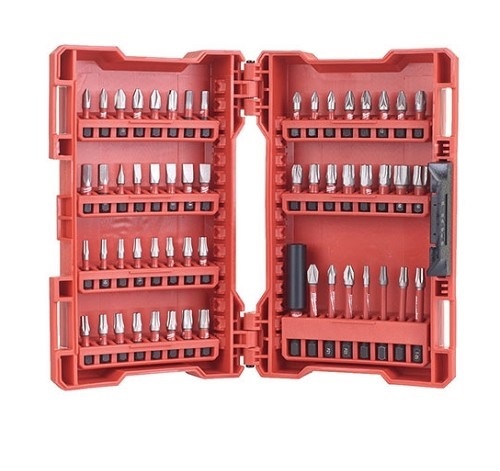 סט 56 ביטים SHOCKWAVE מבית milwaukee