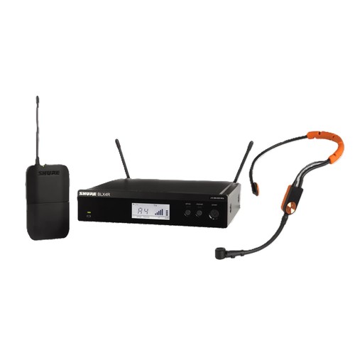 מערכת אלחוטית מקצועית לפעילות אירובית Shure BLX14RE/SM31-G18