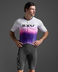 חליפת טריאתלון Light SpeedReactSleevedTrisuit WHT/TRB
