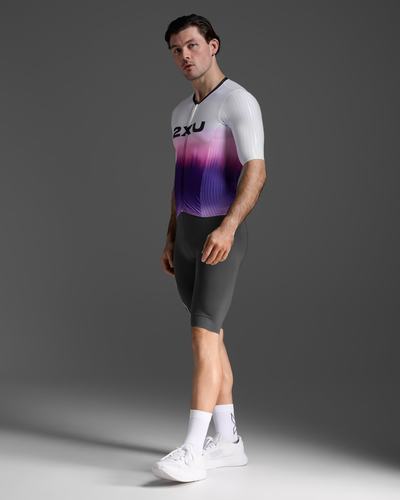 חליפת טריאתלון Light SpeedReactSleevedTrisuit WHT/TRB
