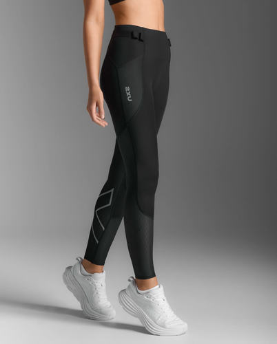 טייץ קומפרשן Aero Mesh Hi-Rise Comp Tights BLK/SRF