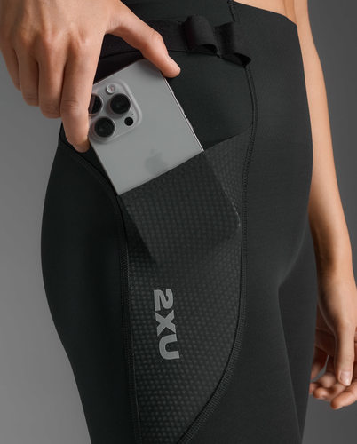 טייץ קומפרשן Aero Mesh Hi-Rise Comp Tights BLK/SRF