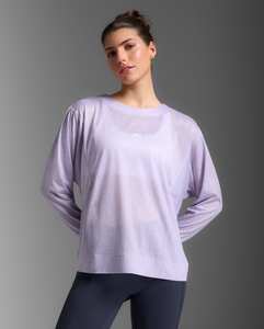 חולצה דקה ReLight Long Sleeve VVV/WHT