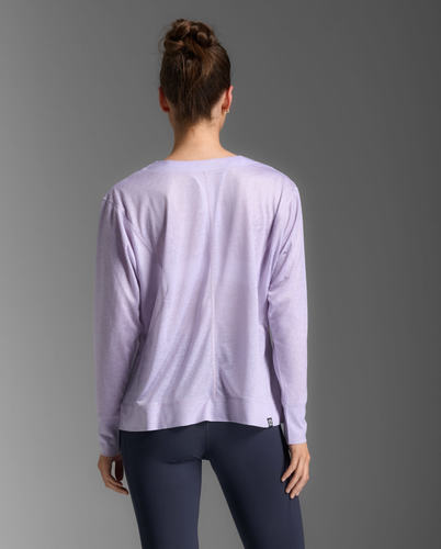 חולצה דקה ReLight Long Sleeve VVV/WHT