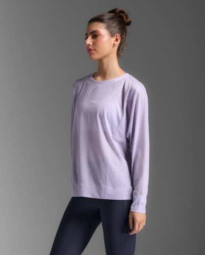 חולצה דקה ReLight Long Sleeve VVV/WHT