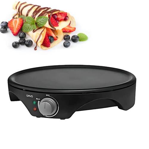 מכשיר פנקייק / חביתיות / קרפ משולב חשמלי DAVO DAV-129 דאבו