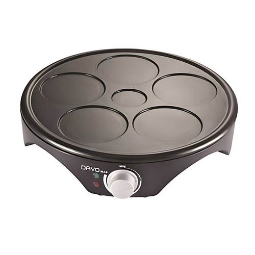 מכשיר פנקייק / חביתיות / קרפ משולב חשמלי DAVO DAV-129 דאבו