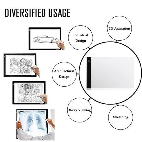 לוח לד להעתקת ציורים LED ArtisDrawing Board - גודל A3
