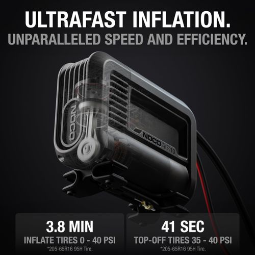 מדחס אויר 12V דיגיטלי עד 60PSI, חיבור מצת נוקו NOCO AIR 10 מק