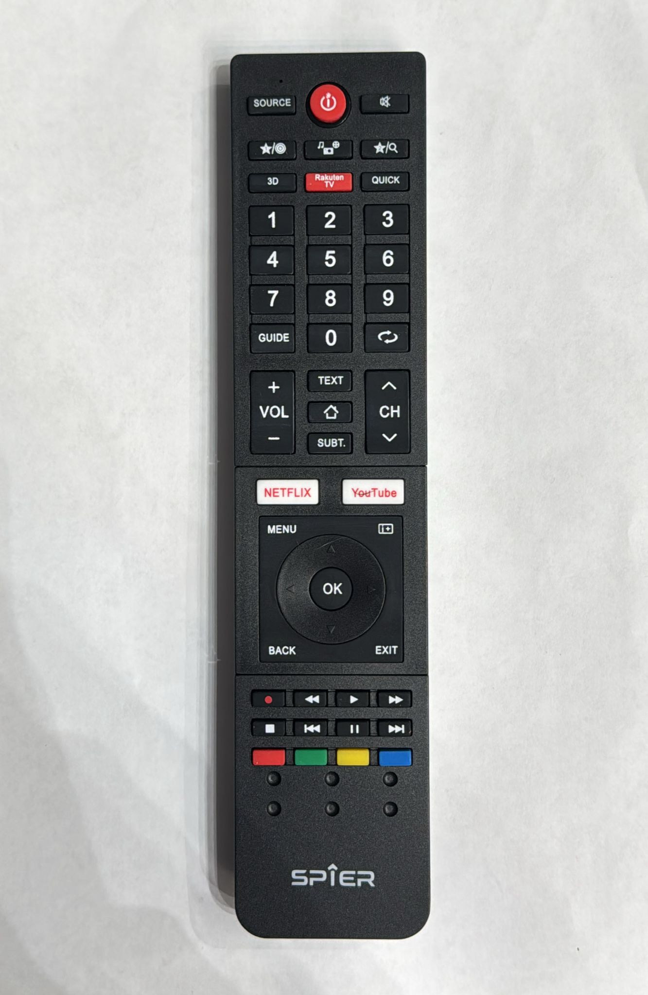 שלט רחוק תואם לטלוויזיות טושיבה Toshiba TV  