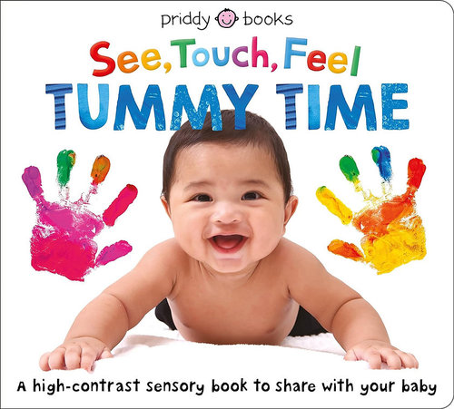 ספר מישוש וזמן בטן Tummy Time