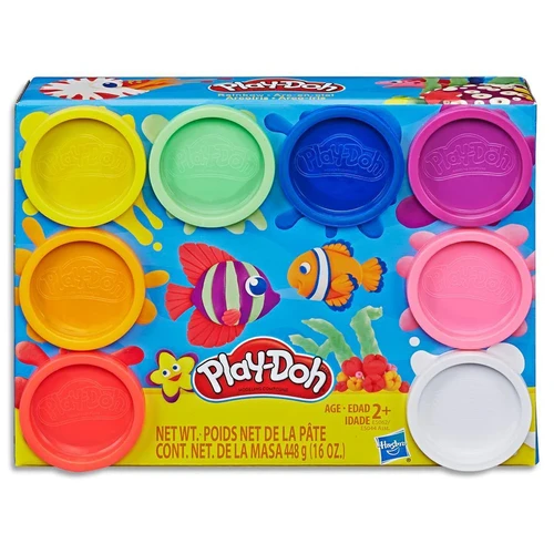 פליידו ערכת 8 בצקים | Play-Doh Hasbro