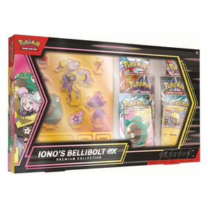 קלפי פוקימון מארז איונו ex פרימיום Pokemon TCG: IONO’S BELLIBOLT EX PREMIUM COLLECTION