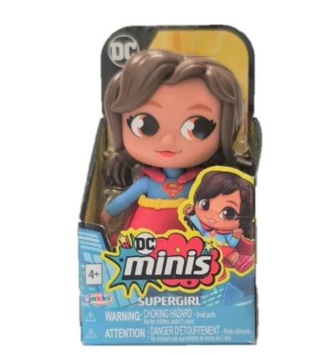 3 בובות מיני קומיקס DC בגודל 7.5 ס