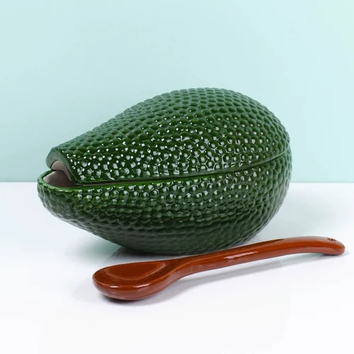 כלי קרמיקה לאירוח אבוקדו Avocado