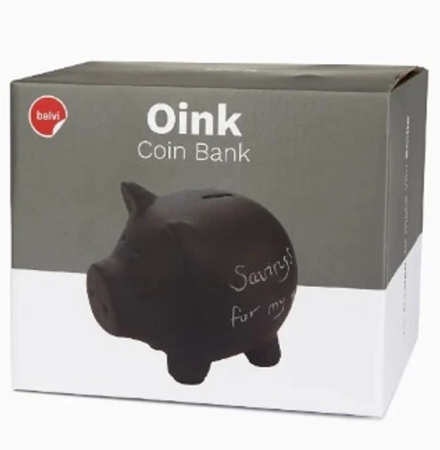 קופת חסכון לוח גירים Oink - דגם גדול