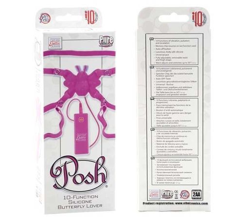 פרפר סיליקון 10 מצבי רטט | California Exotics Posh