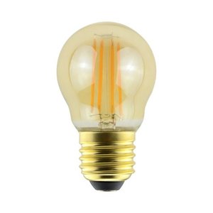  פחם כדור אמבר שמפניה לעמעום E27 5W תאורת אווירה חמה 