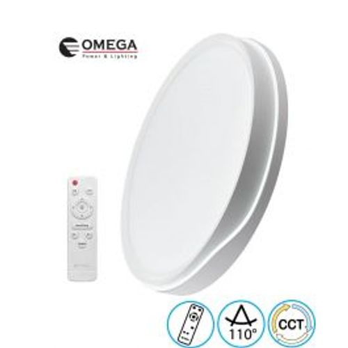 צמוד תקרה VINCENT כולל שלט CCT 75W Omega