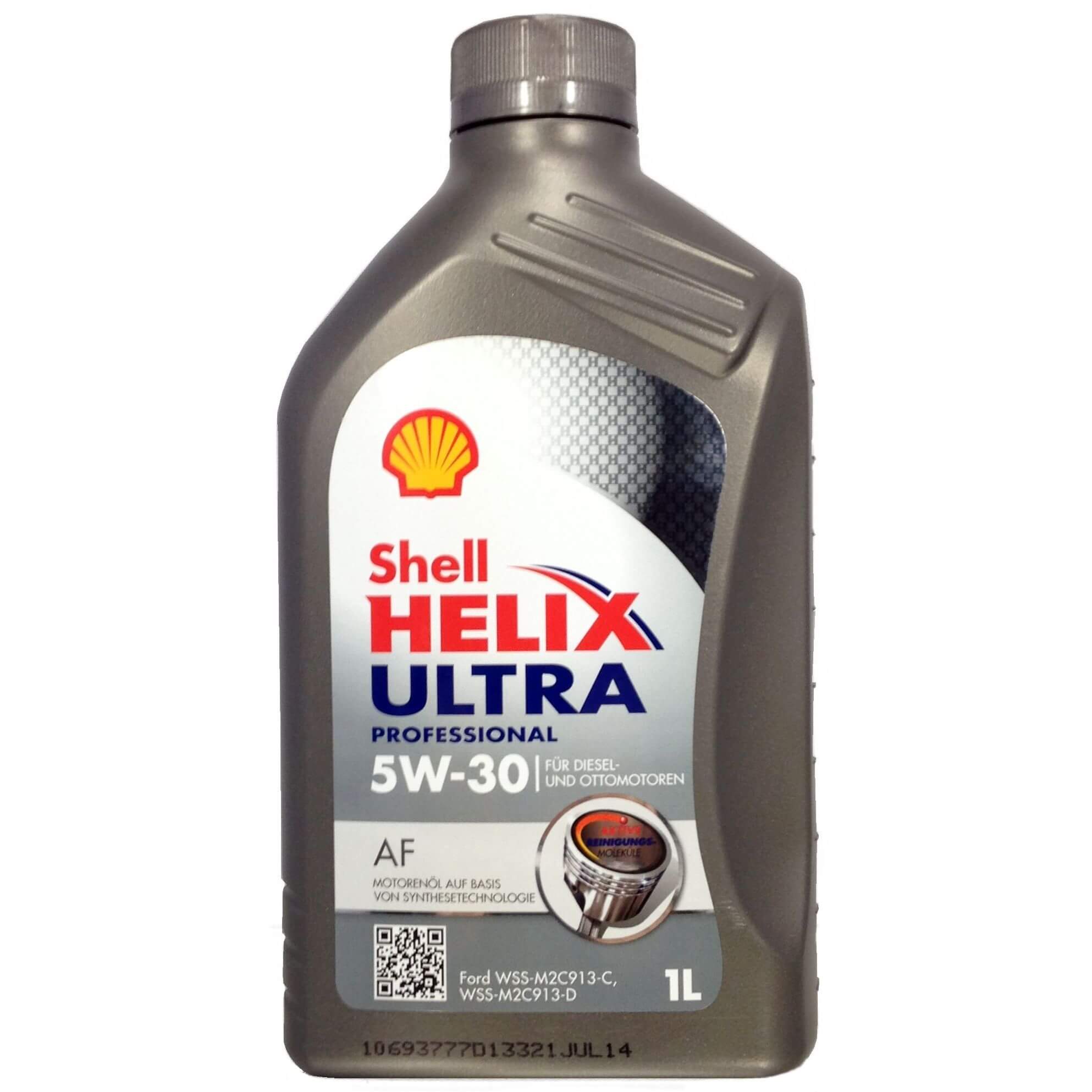 ‏שמן מנוע Shell Helix Ultra 5W-30 AF | ‏1 ליטר