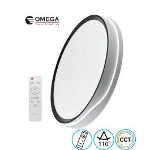 צמוד תקרה VINCENT כולל שלט CCT 75W Omega