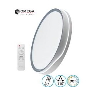 צמוד תקרה VINCENT כולל שלט CCT 75W Omega