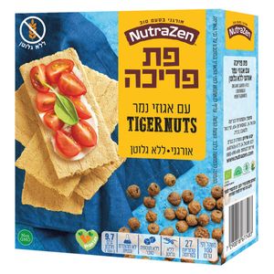 פת פריכה אורגנית טייגר נאטס כוסמת ללא גלוטן