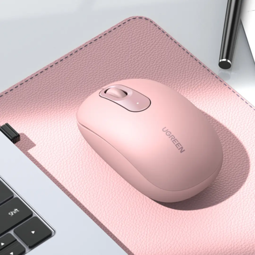 עכבר אלחוטי נייד UGREEN 2.4 GHz ורוד
