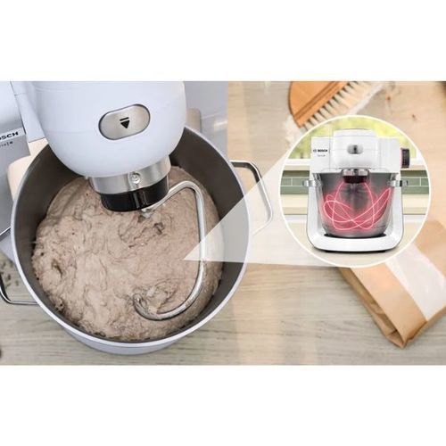 מיקסר משולב 1600 וואט Bosch MUMS6EW00 לבן בוש