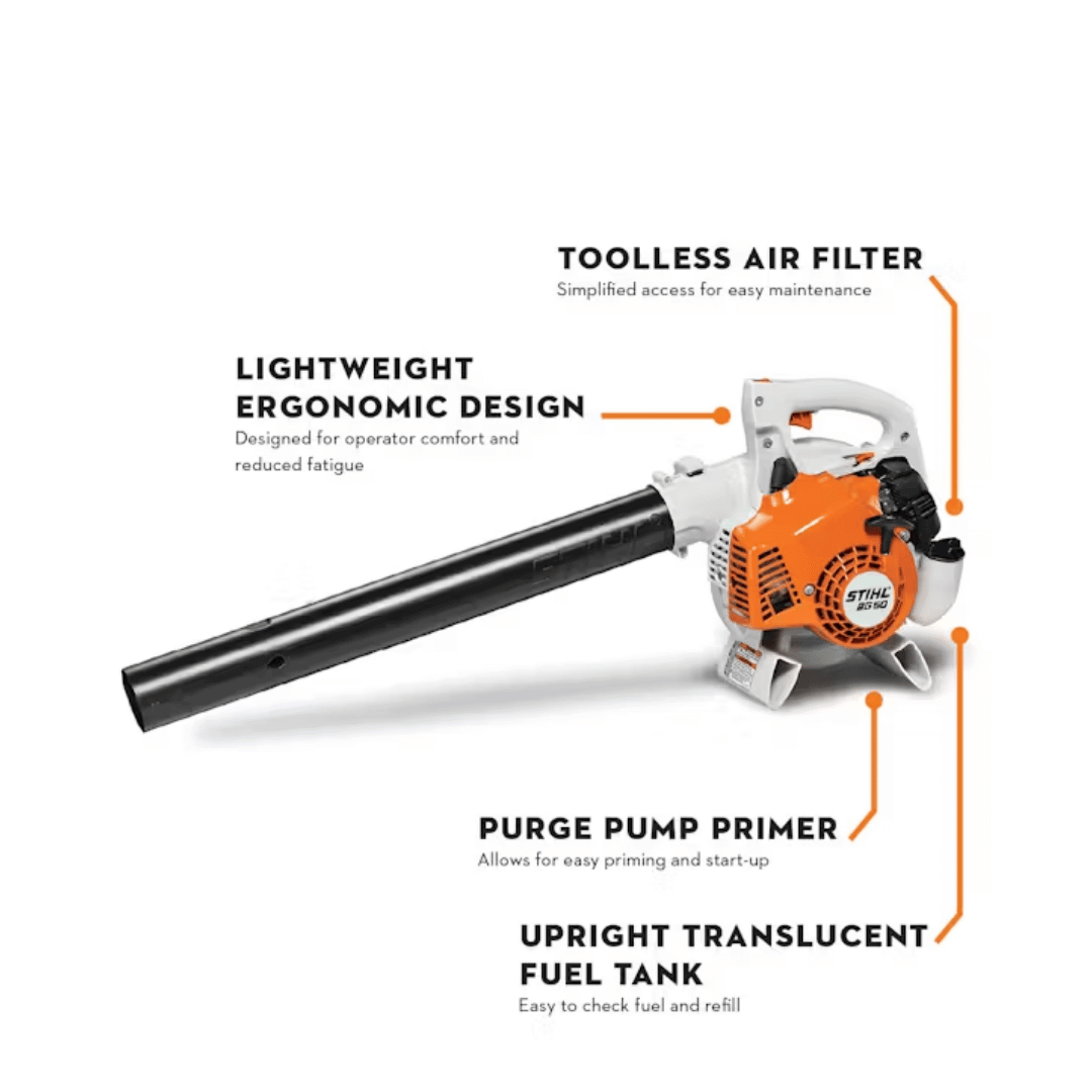 מפוח עלים בנזין ידני 27.2 סמ״ק STIHL BG 50