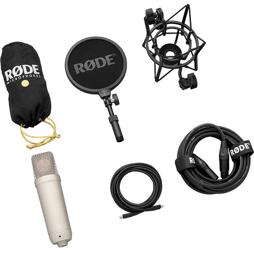 מיקרופון קונדנסר RODE NT1 5th Gen (Black) - יבואן רשמי