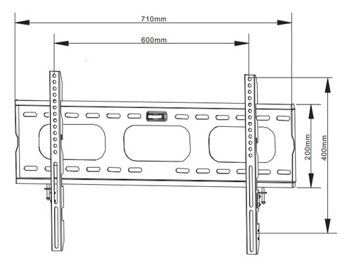 מתקן צמוד קיר  PLB-700 AUDIO LINE למסכים עד 