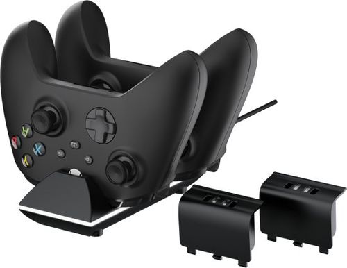 עמדת טעינה כפולה . מטען עוצמתי לשני בקרים Dual Charging Station for Xbox