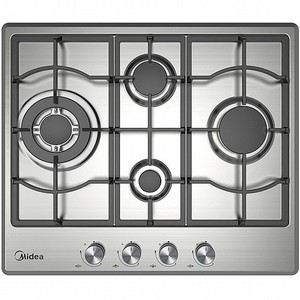כיריים גז 4 להבות Midea מידאה 60SM097 6732 נירוסטה
