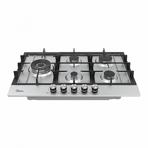 כיריים גז 5 מבערים Midea מידאה 75SP005-SS נירוסטה