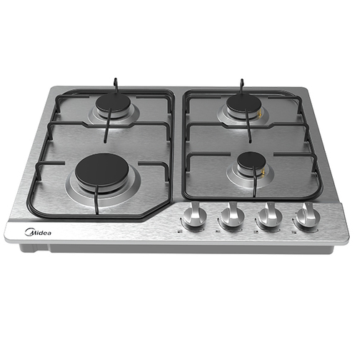 כיריים גז 4 להבות נירוסטה דגם 60SJ401-SS 6740 MIDEA