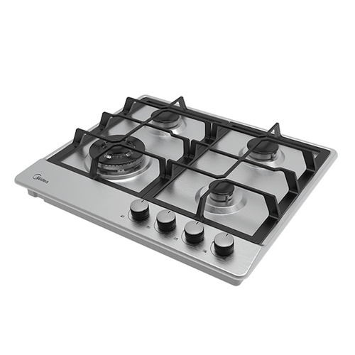 כיריים גז 4 מבערים Midea דגם 60SJ402 נירוסטה