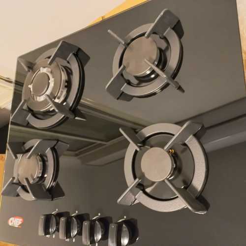 כיריים יוקרתייות CHEF מבית NORMANDE‎ דגם GB6005GB זכוכית ‏שחורה