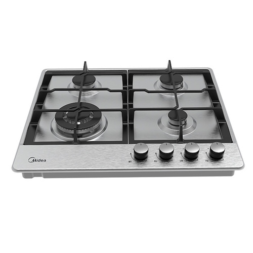 כיריים גז 4 מבערים Midea דגם 60SJ402 נירוסטה