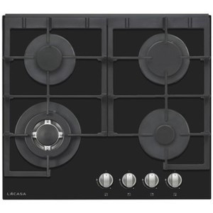 ‏כיריים גז Lacasa LCV60GW/B‏כיריים גז זכוכית לקאזה דגם Lacasa LCV60GW/B שחור / לבן