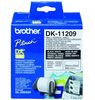 גליל מדבקות נייר מקורי BROTHER DK11209 