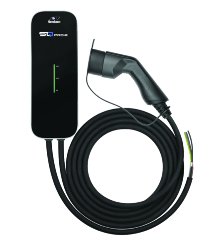 עמדת טעינה ביתית לרכב חשמלי SQ PRO2 SE-EV-22KW SEMICOM
